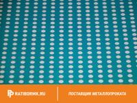 Лист перфорированный оцинкованный 1х1250х2500 мм Rv 2,5-5,0