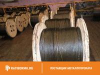 Канат стальной 7,1 мм ГОСТ 3063 ТК 1х19 (1+6+12)