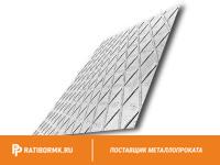Лист рифленый оцинкованный 8х1500х6000 мм ромб ГОСТ 8568-77