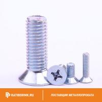 Винт нержавеющий М2,5х20 мм PH1 А4 DIN 965