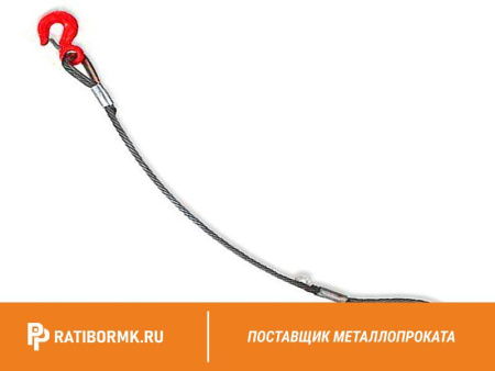 Строп канатный 1СК 2т D=15мм L=10м ГОСТ 25573-82