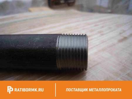 Труба водогазопроводная оцинкованная Ц-Р-25х4 мм ГОСТ 3262-75