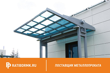 Входные группы из металлоконструкций