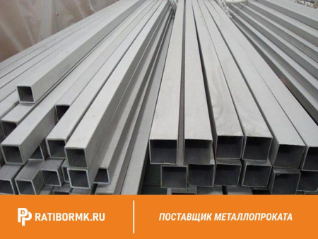 Труба нержавеющая профильная 50х50х3,0 мм зеркальная | шлифованная AISI 304 (08Х18Н10) | AISI 201 (12Х15Г9НД)